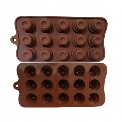 渦巻状のチョコレート型