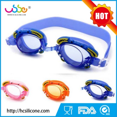 シリコン水泳眼鏡　シリコン眼鏡　シリコン児童眼鏡